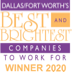 Dallas Forth Worth’s Best and Brightest Companies to Work For in 2020