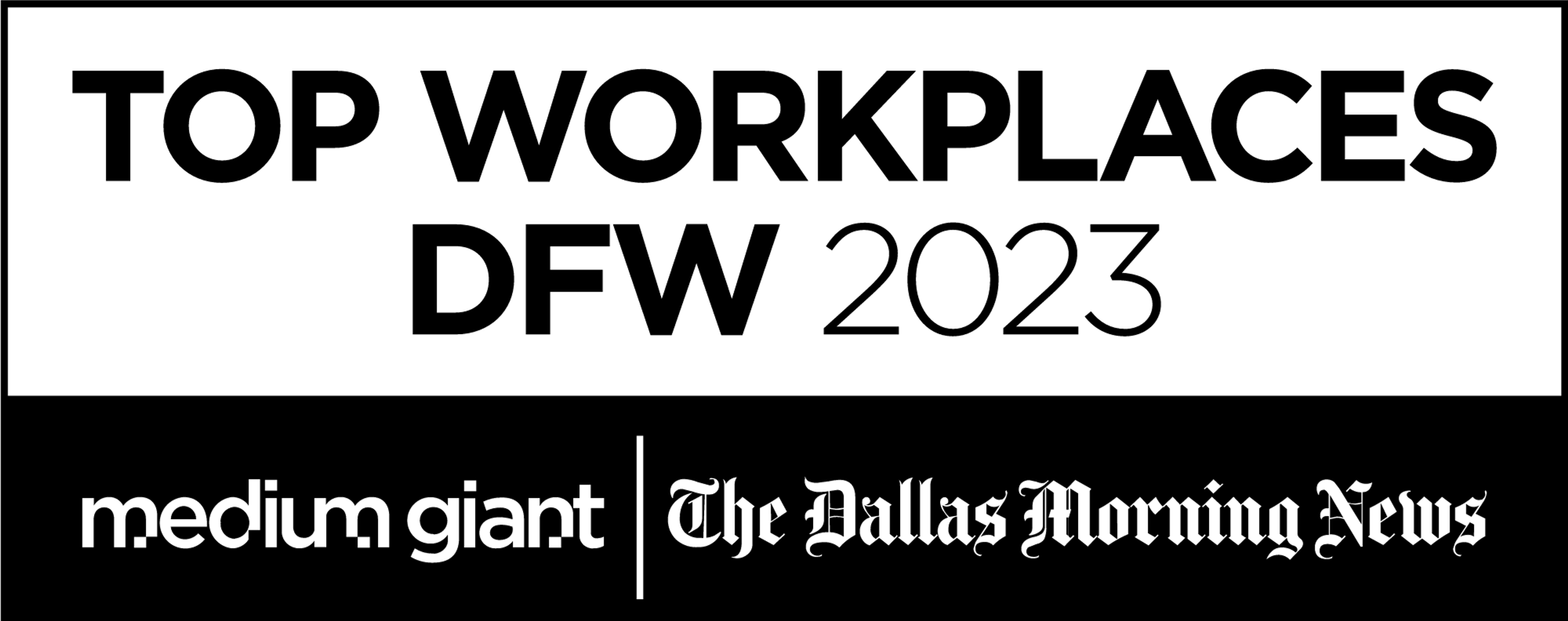 Dallas Morning News Top Workplaces DFW 2023